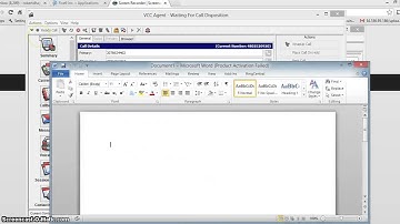 Taking calls on Five9 agent application