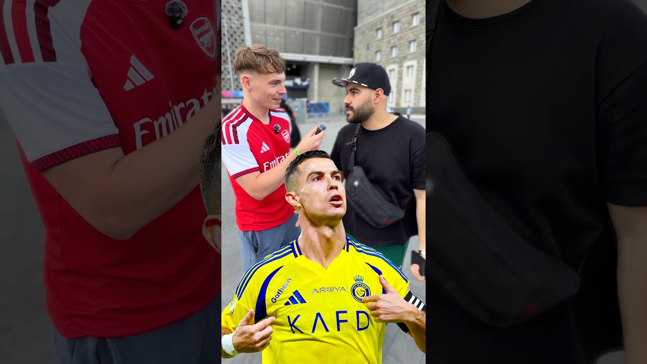 Najdu Fanouška Ronalda na Finále Ligy Mistrů? 😳🐐