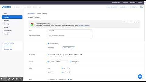 How to Schedule a Recurring Meeting in Zoom