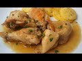 POLLO EN SALSA FÁCIL de la Abuela Luisa