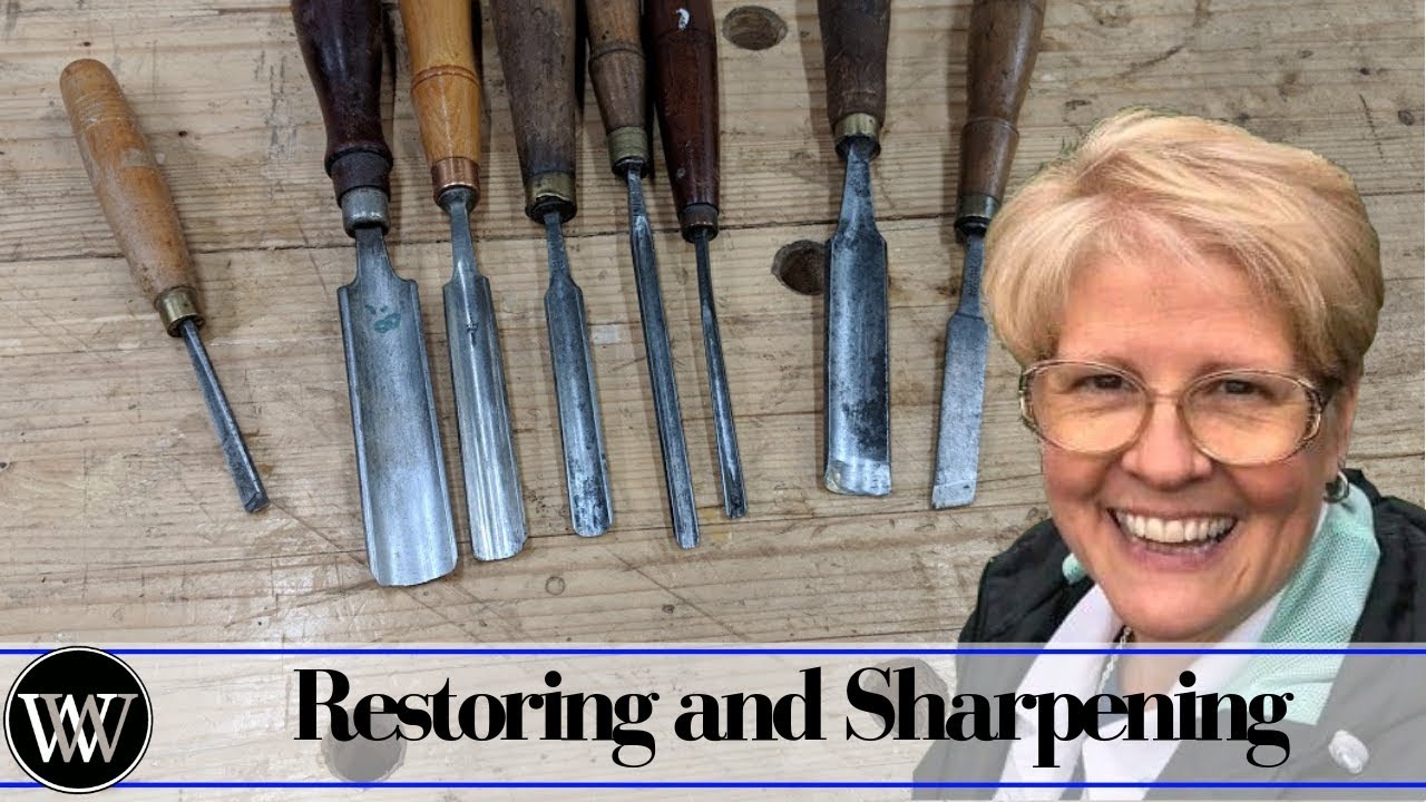 Restoring and Sharpening Carving Chisels and Gouges Live With Mom YouTube