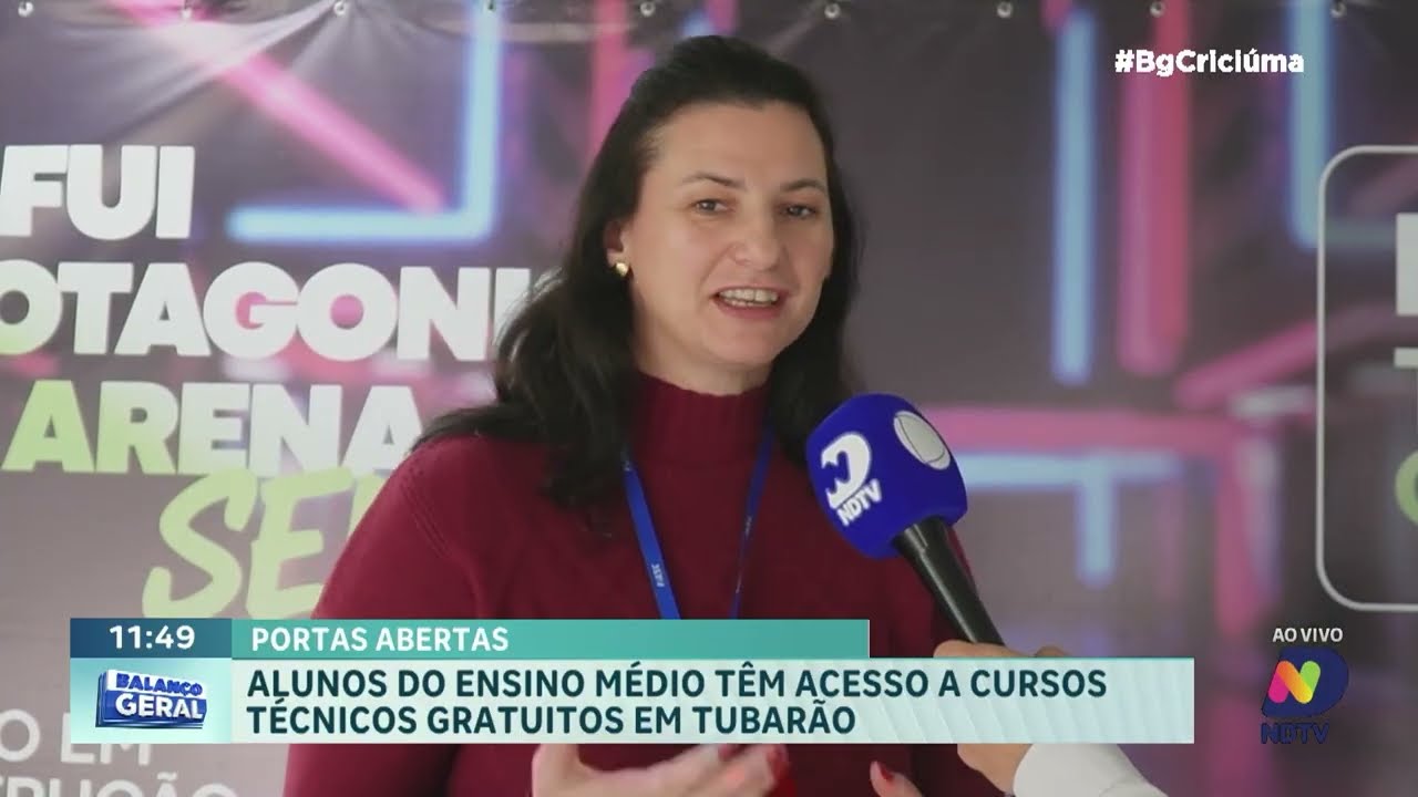 Senai abre as portas em SC com cursos técnicos gratuitos