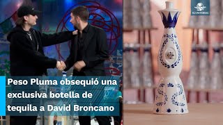 Esto cuesta el exclusivo tequila que Peso Pluma regaló a conductor español