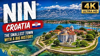 NIN, CROATIA 🇭🇷 | The Smallest Town with a BIG History | 4K Walking Tour