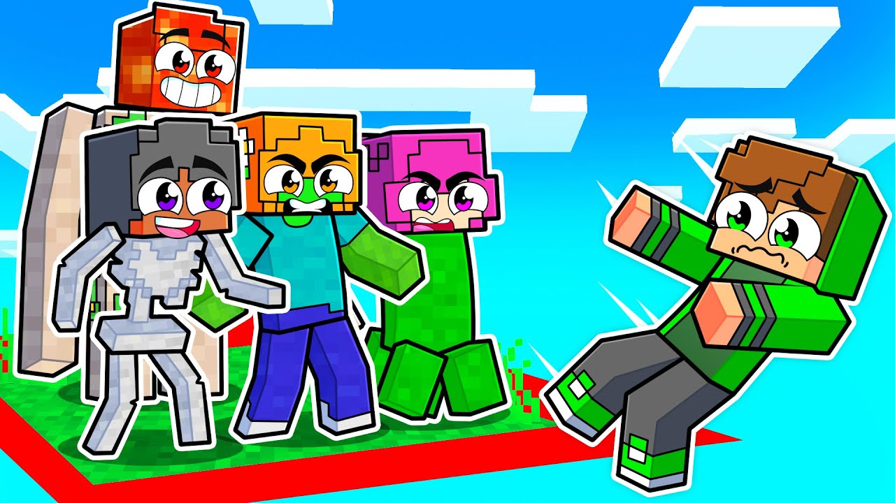 FIQUEI PRESO COM MOBS EM UMA CHUNK NO MINECRAFT