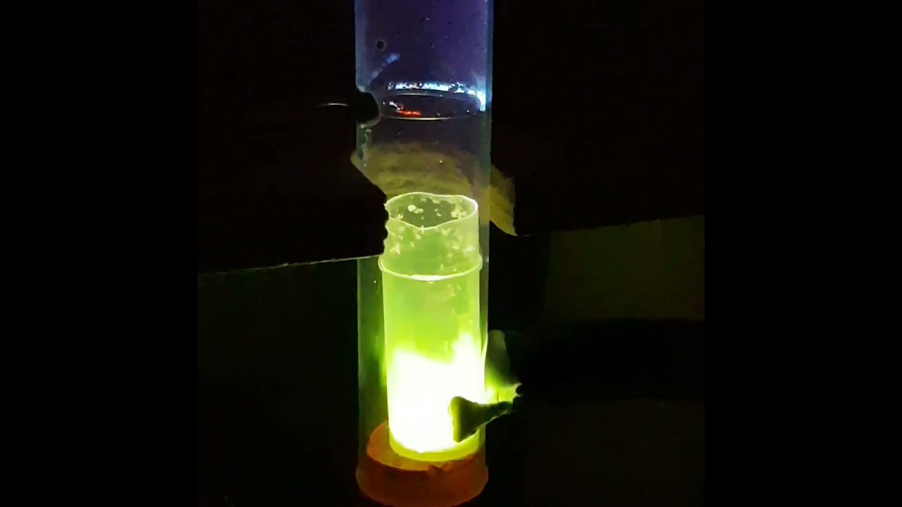 Zinc Chloride In a Cathode Ray Tube