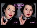 BUXOM lipsticks Full Force - Lover / Winner