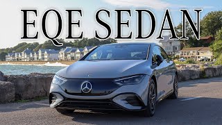 LET S DRIVE the EQE 500 Sedan to Crystal Beach - Range Interior Exterior