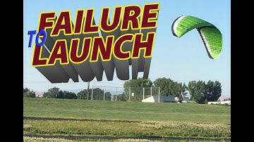 Paramotor Flight #17 Failure to Launch