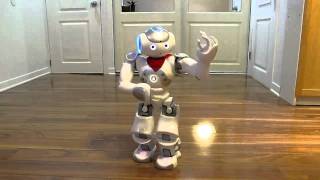 Nao Humanoid Robot Dances Tango