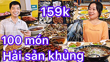 Buffet BẾN PHỐ | Trên 100 món hải sản tươi sống , Tôm, Mực, Hào, Bò, Ốc Tại Bến Lức | Long An