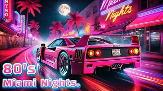 Neon Ride 80S Miami Nights Synthwave Mix