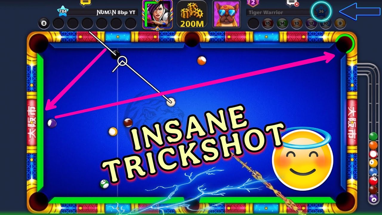 8 Ball Pool - How To Play Like A Pro - Trickshots