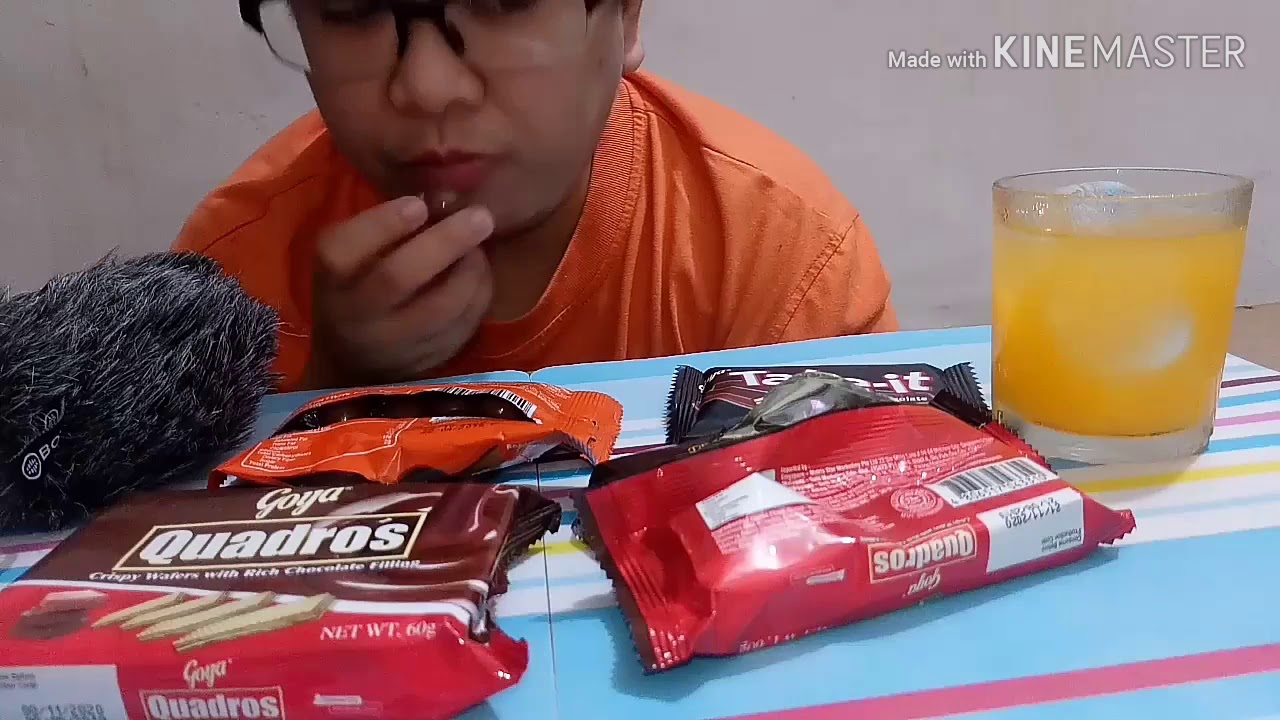 ASMR / affordable Wafer and Chocolates [no talking just chewing] / Mai Cravings # 002