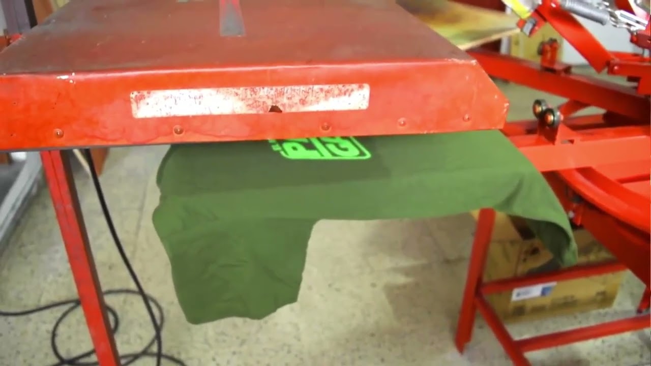 Lección 15. SERIGRAFIA PROFESIONAL DESDE CERO I Quemado de Tinta en Horno