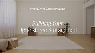 The Endy Upholstered Storage Bed Frame Assembly | Endy®