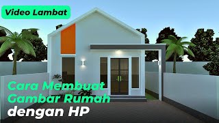 Cara Cepat Membuat Desain Rumah Di Android - Tutorial Planner 5D screenshot 4