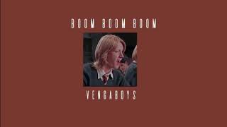 Boom boom boom || vengaboys (slowed)