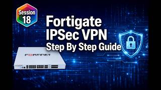 Fortigate IPSec VPN Step By Step Guide | Fortinet Firewall Training Series Fortigate IPSec VPN Step By Step Guide | Fortinet Firewall Training Series