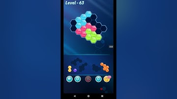 BLOCK HEXA PUZZLE LEVEL 63 ANSWERS INTERMEDIATE LEVEL PACK
