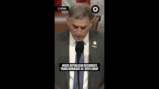 House Republican recognizes trans Democrat as 'gentleman'