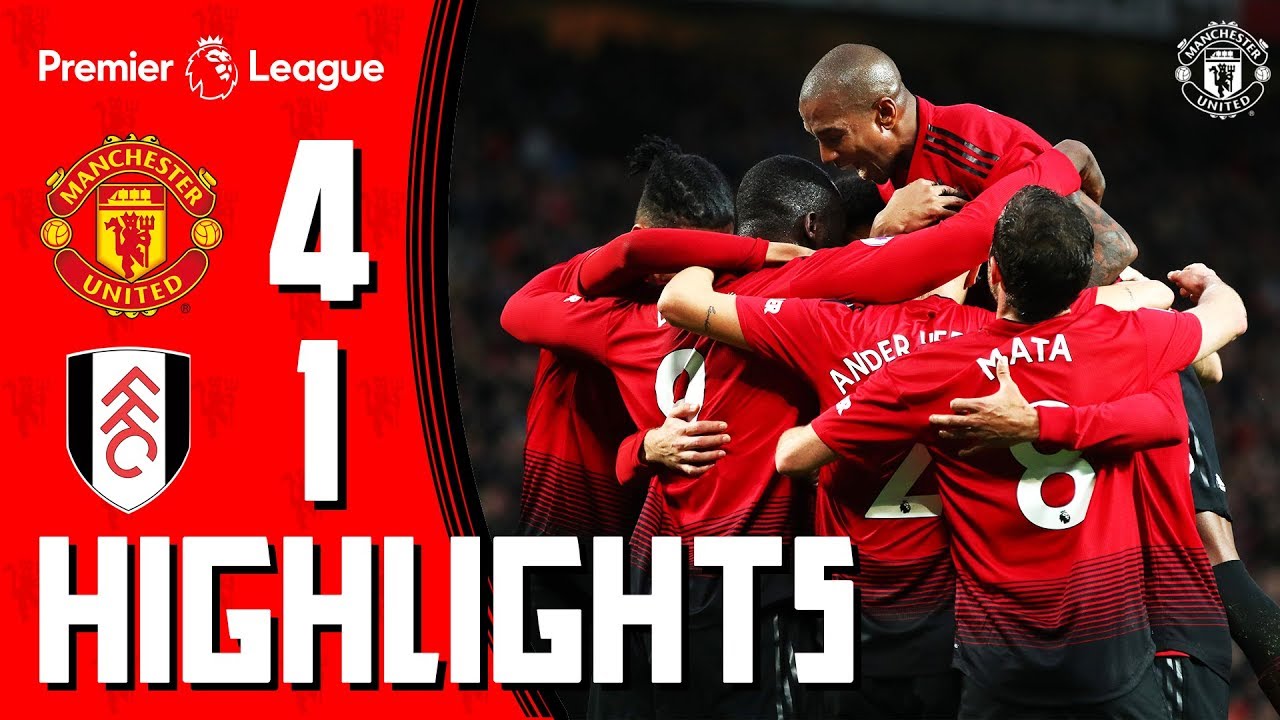 Highlights | United 4-1 Fulham - YouTube