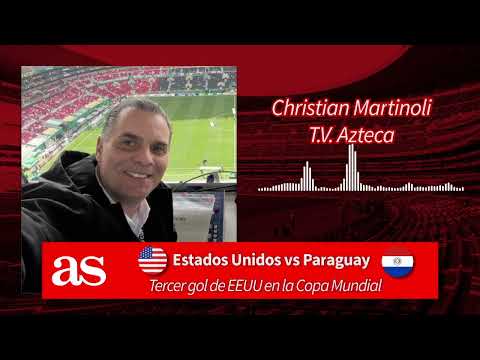 Martinoli's commentary on USA vs. Paraguay that went viral worldwide
