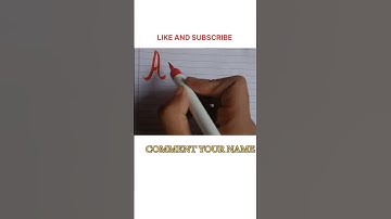 COMMENT YOUR NAME  || #shorts #viral #calligraphy #art