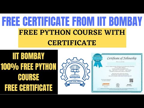 Free Basic Programming Using Python By FOSSEE IIT Bombay | IIT Bombay Free Online Python Course