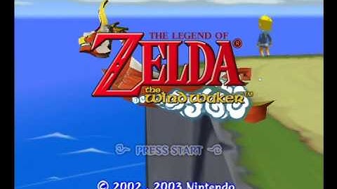 Zelda Windwaker Intro Gamecube 480p HDMI Mod