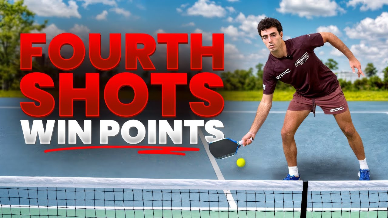 The Fourth Shot in Pickleball: 3 Variations That Win Points