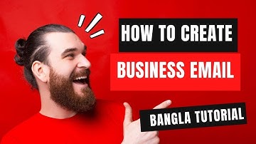 How to Create Business Email bangla tutorial 2022