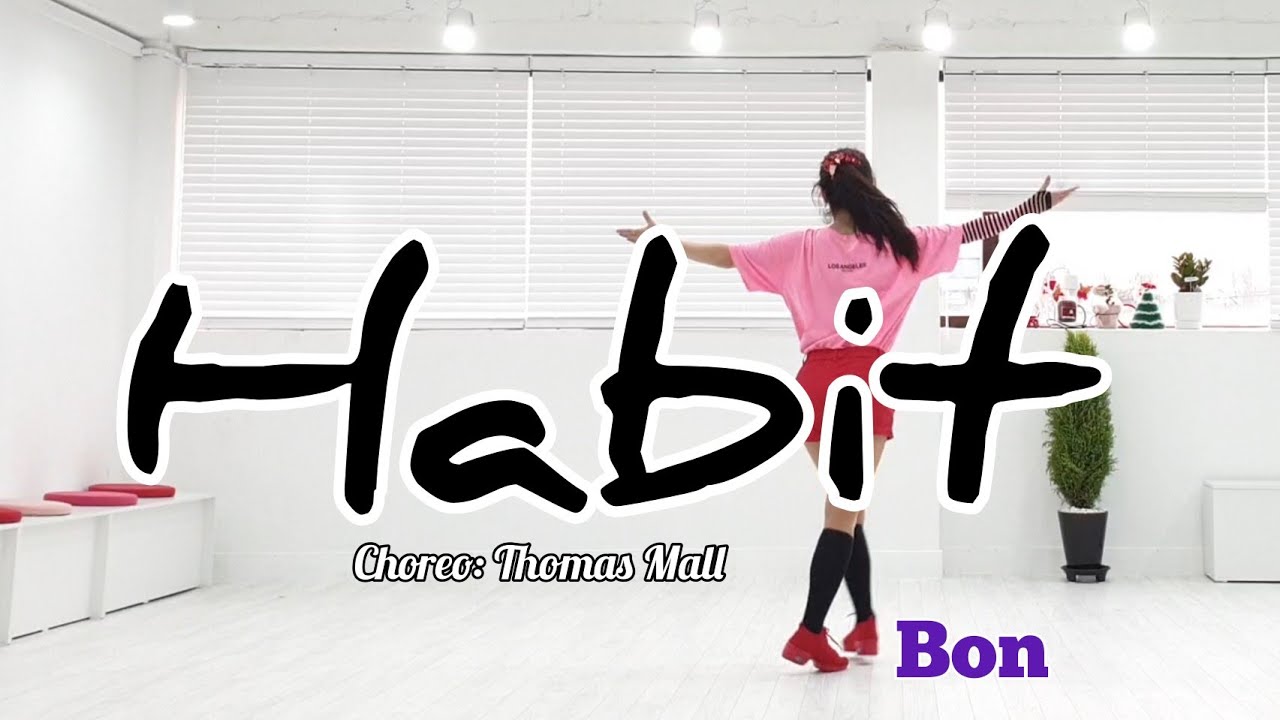 Habit - Line Dance (거울모드) Choreo:Thomas Malle / Bon Linedance/ 초중급라인댄스