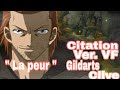 Parole de gildarts la peur     citation audio ver vf 5 fairy tail 