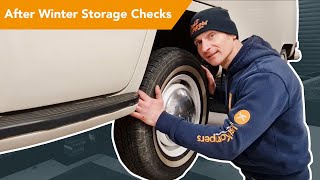 Checking your VW after winter storage