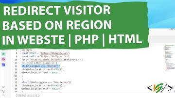How to Redirect Visitor Based on their Region using Custom Script in Website | PHP | API