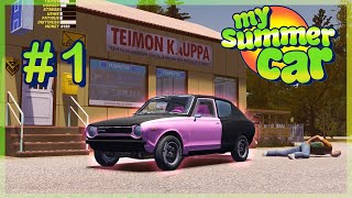 My Summer Car - Jakso 1: Päättymätön kauppareissu