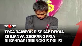 Detik-detik Penangkapan Pelaku Penyekapan & Perampokan Rekan Kerja | Ragam Perkara tvOne