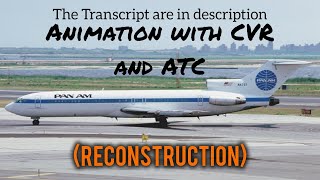 Pan Am Flight 759 Crash || Animation with CVR & ATC Recording. (Subtitles/CC On)