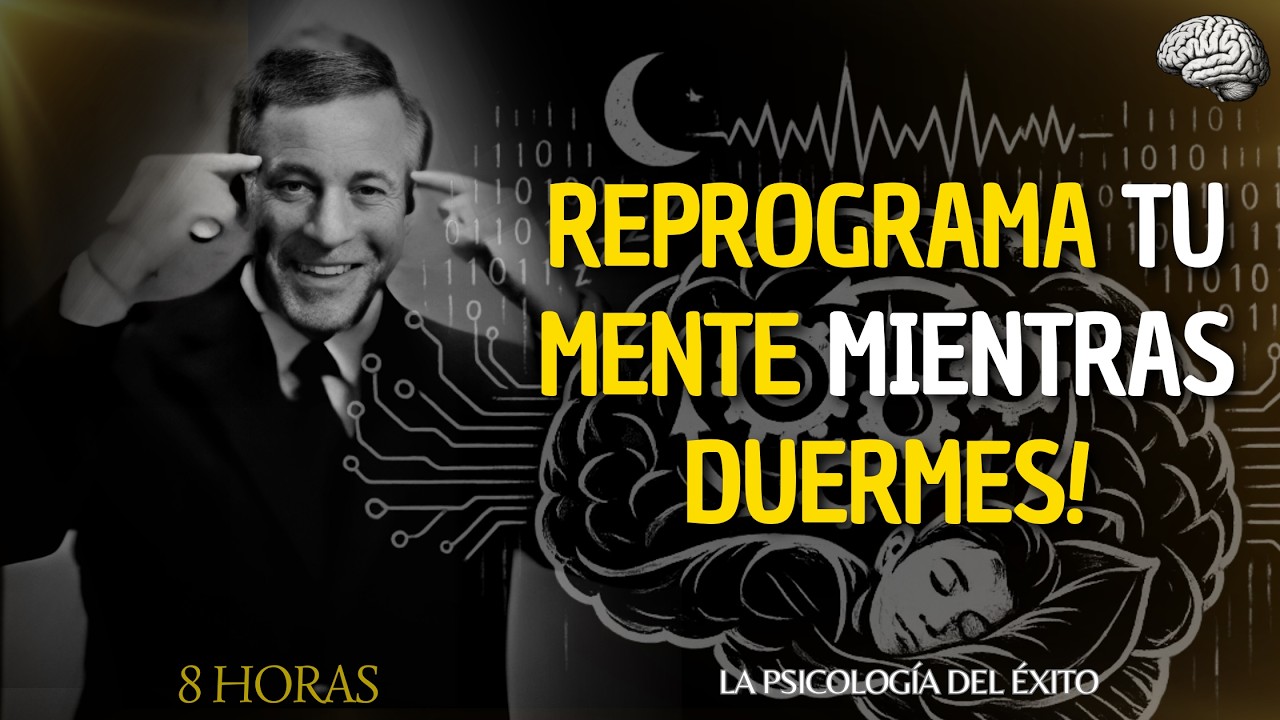 Reprogramación Mental Para el Éxito | Para Escuchar Mientras Duermes | 8 HORAS 🧠🔥| Brian Tracy