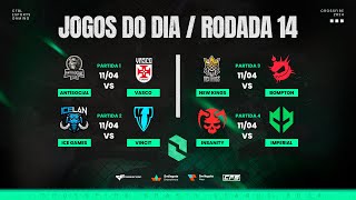 CFBL 2024 - 1ª Temporada - 14 ª Rodada | CrossFire CF