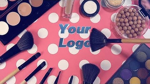 Create a Makeup And Beauty Logo Intro Video - MakeWebVideo.com