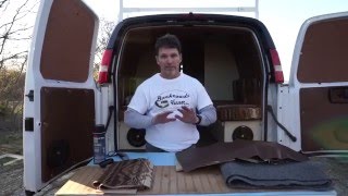 Van Life: DIY Cargo Van to Camper Van Interior - How To Insulate & Upholster Van Walls & Ceiling
