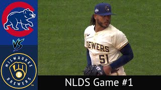 Cubs VS Brewers Condensed NLDS Game 1 10/4/25