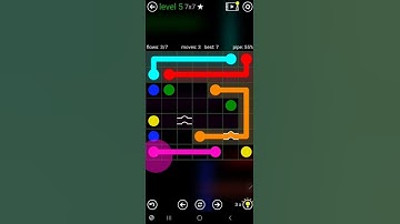 How To Solve Flow Free Bridges Classic Pack Level 5 7x7 Board Walk Through Solution Walkthrough