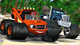 Team Umizoomi Umicar And Blaze And The Monster Machines Crusher Blaze Coloring Pages For Kids