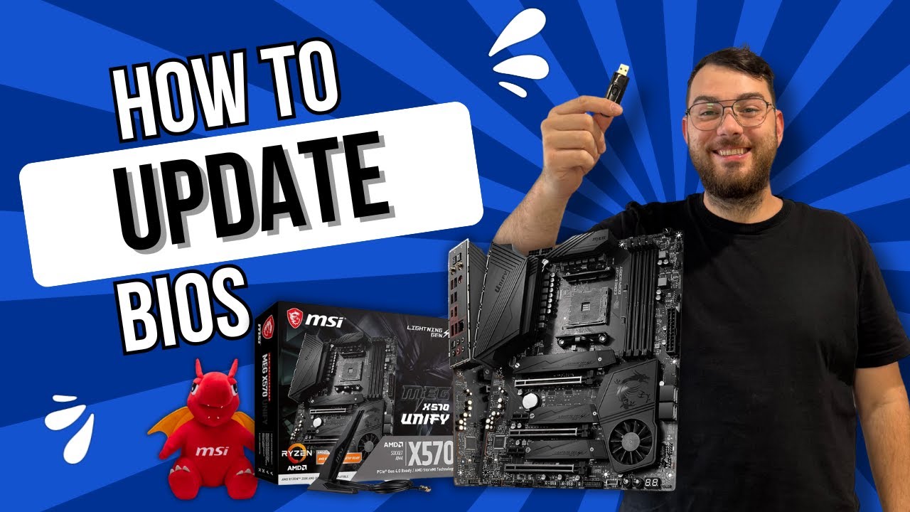 MSI MEG X570 UNIFY Motherboard BIOS Update (Step by Step Guide