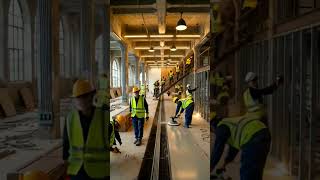 From Abandoned Factory to Brutalist Dream Loft | Insane Transformation Timelapse #visualarq #fypシ