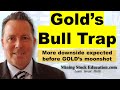 Golds bull trap means more downside before the moonshot says pro trader nick santiago