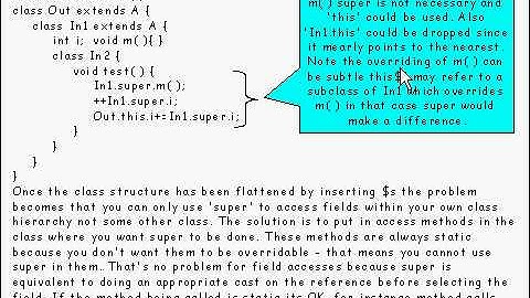 Java Tutorial 21.06: Non-static member classes